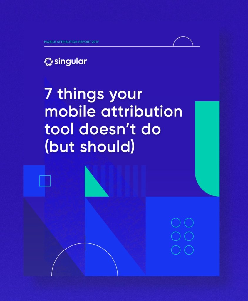 mobile app attribution report