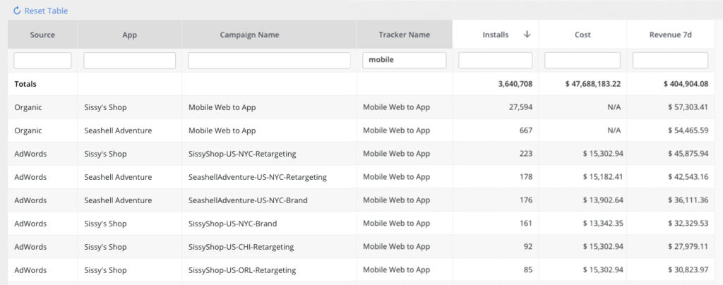 web-to-app-attribution