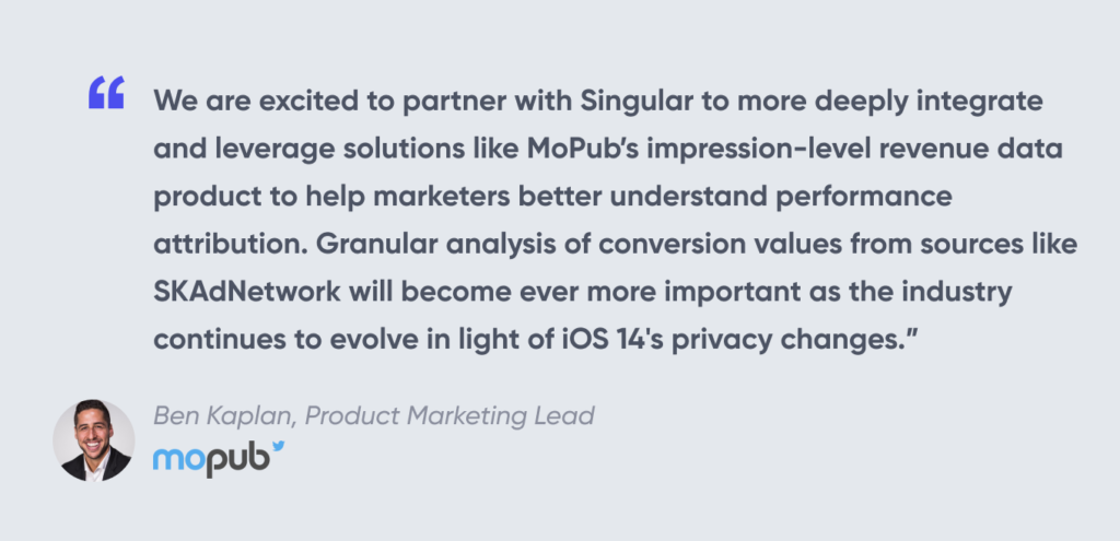 SKAdNetwork Ad Monetization MoPub
