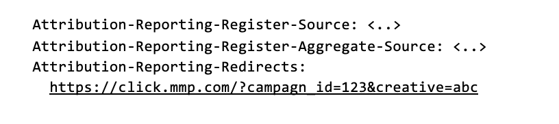 Attribution Source Registration Flow