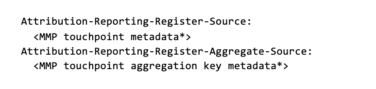 Attribution Source Registration Flow