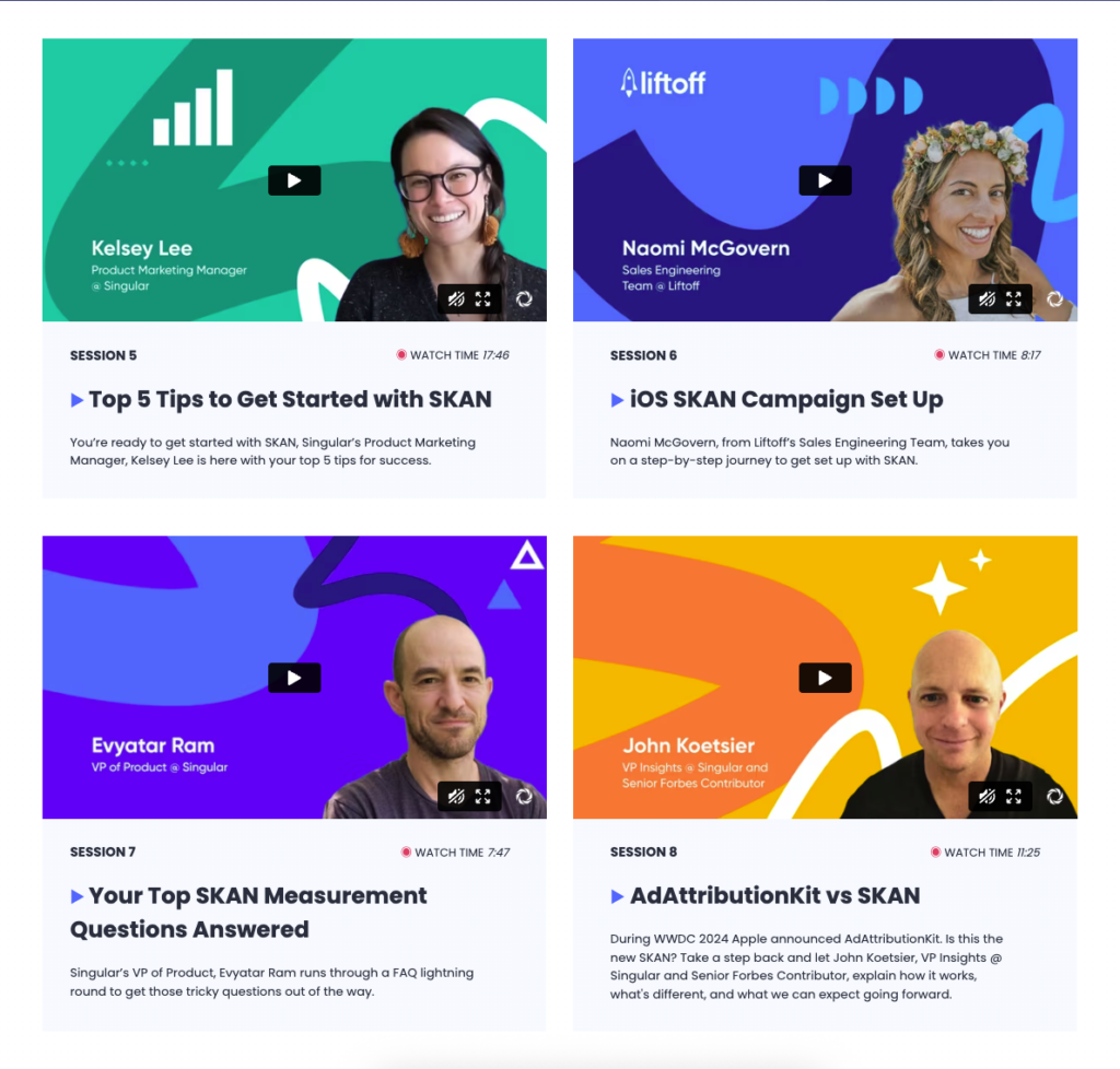 iOS measurement workshop